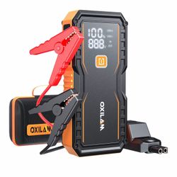 OXILAM PORTABLE CAR TRUCK JUMP STARTER