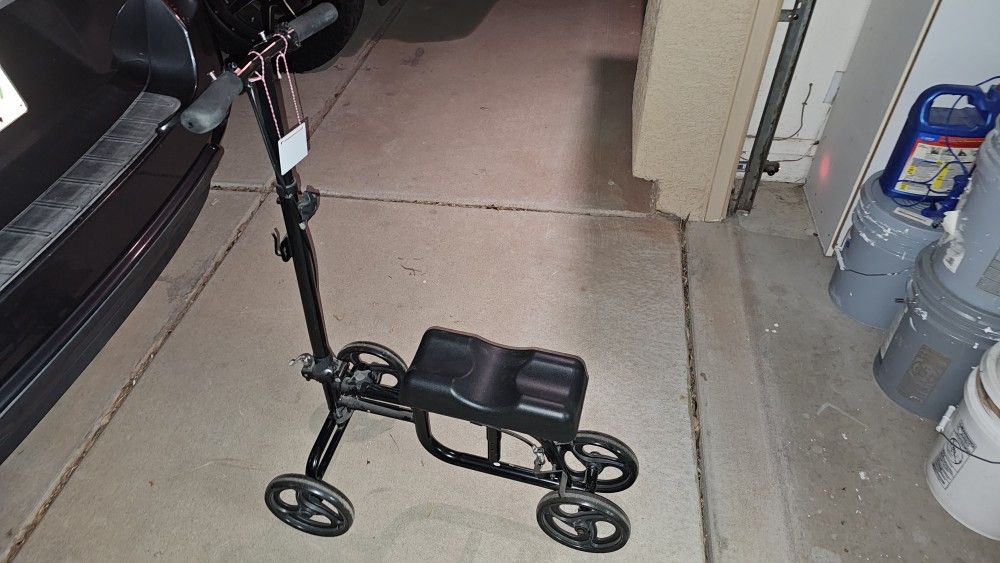 Scooter Steerable Walker Medical Scooter Crutch