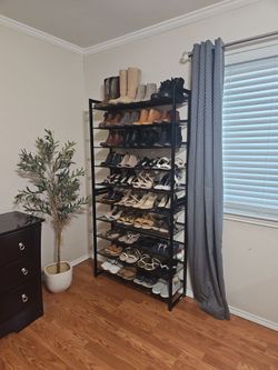 Shoe rack for 40-50 pairs of shoes