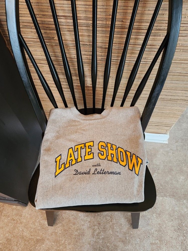 DAVID LETTERMAN SWEATSHIRT
