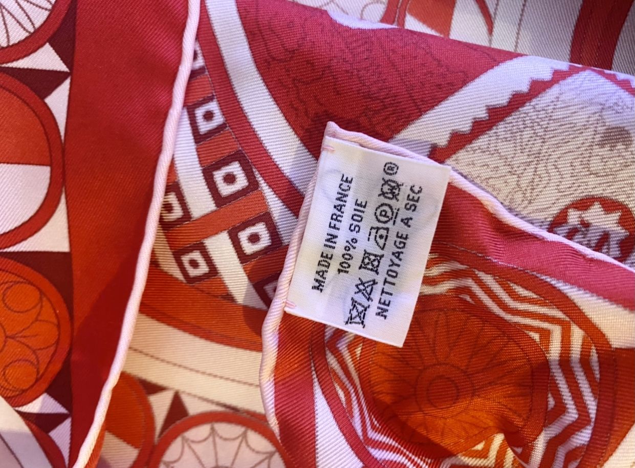 Hermès Le Tour Du Monde Silk Scarf / Artwork