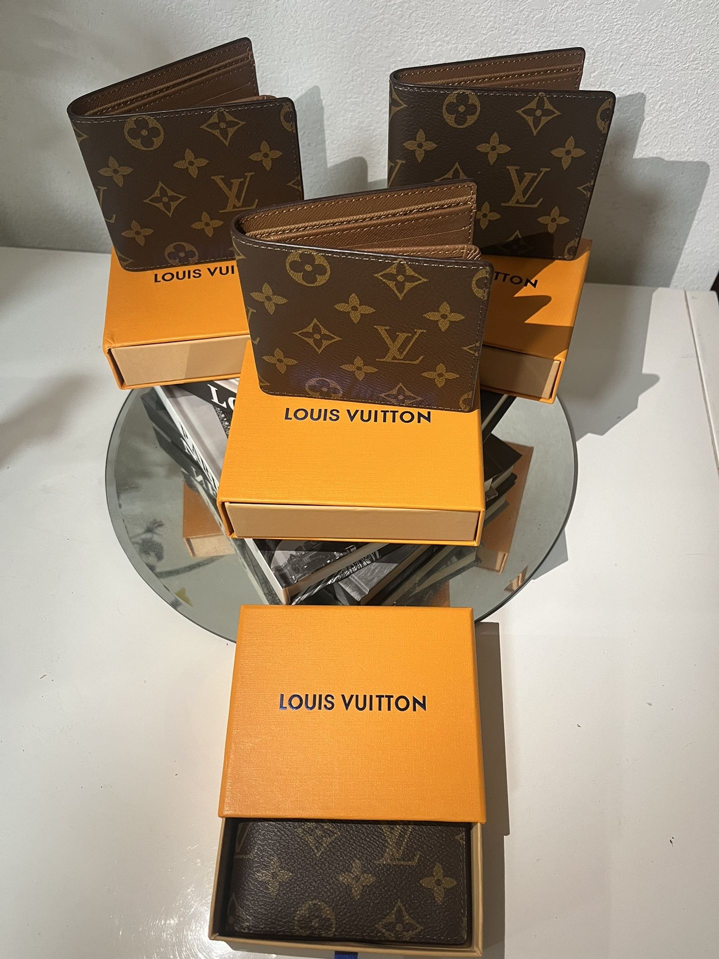 Louis V Brown Multi Use Wallets