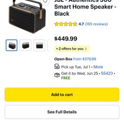 JBL Speaker