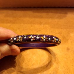 India Blue Bangle Bracelet 