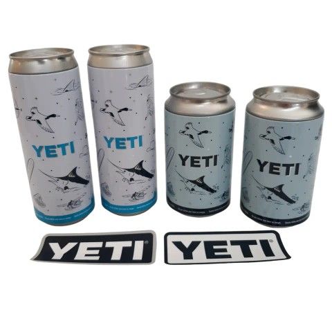 Yeti Empty Stash Soda Cans Fake Storage
