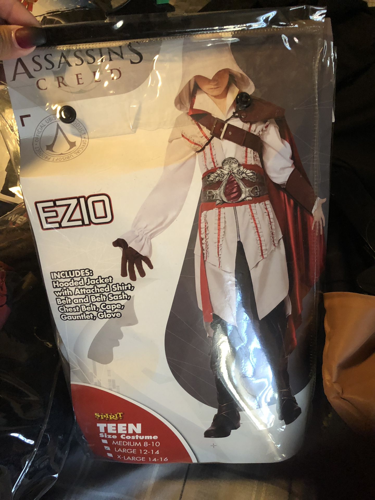Assassin creed Large kids costume