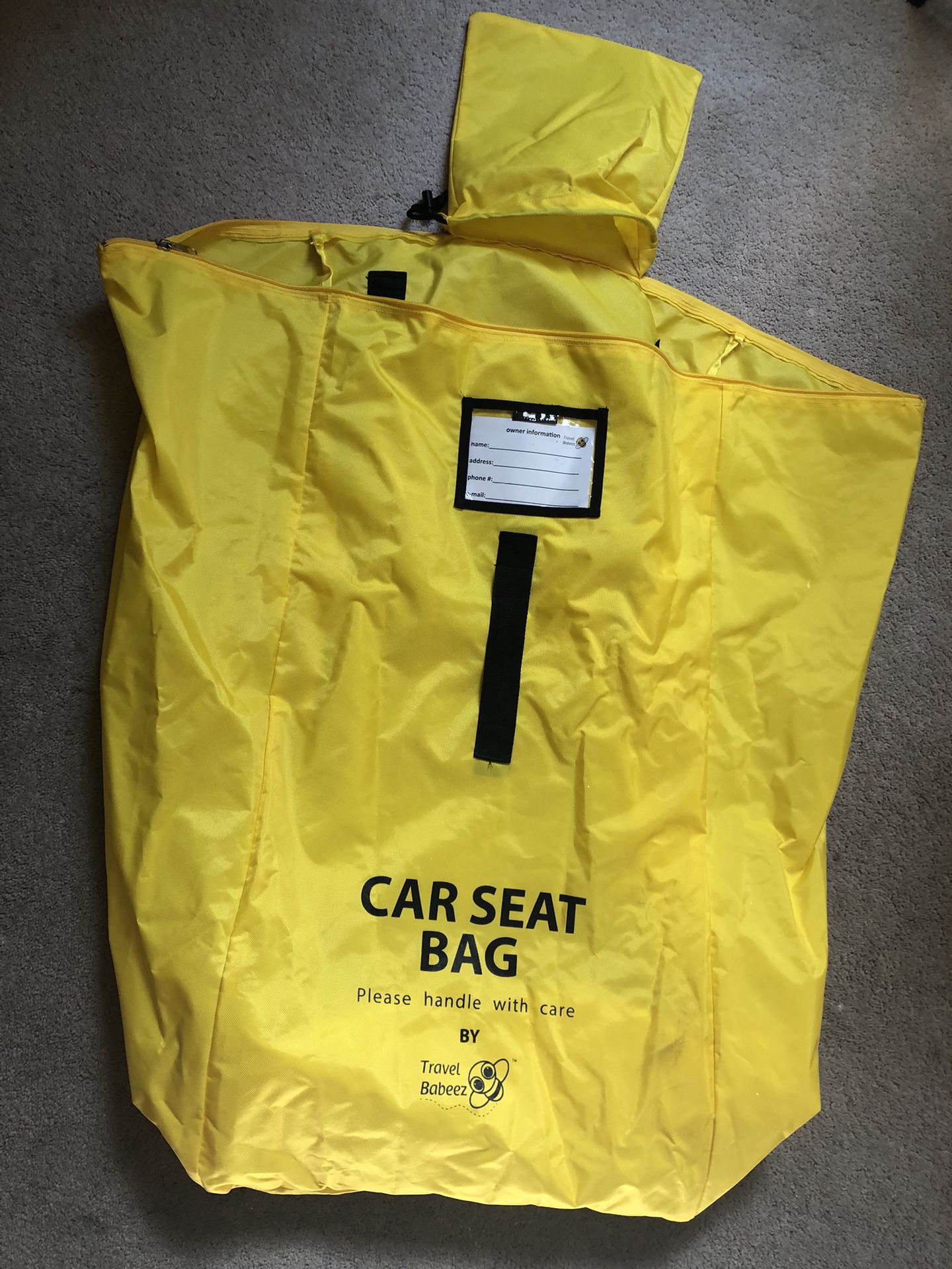 Car Seat Bag For Travel