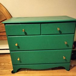 Green Painted Dresser