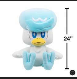 Pokémon Quaxly 24 in Plush Stuffed Animal Duck