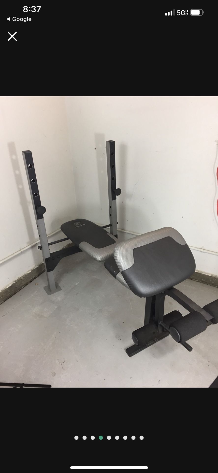 Weight Lifting Golds Gym Xr Adjustable Weight Bench Golds Gym XR