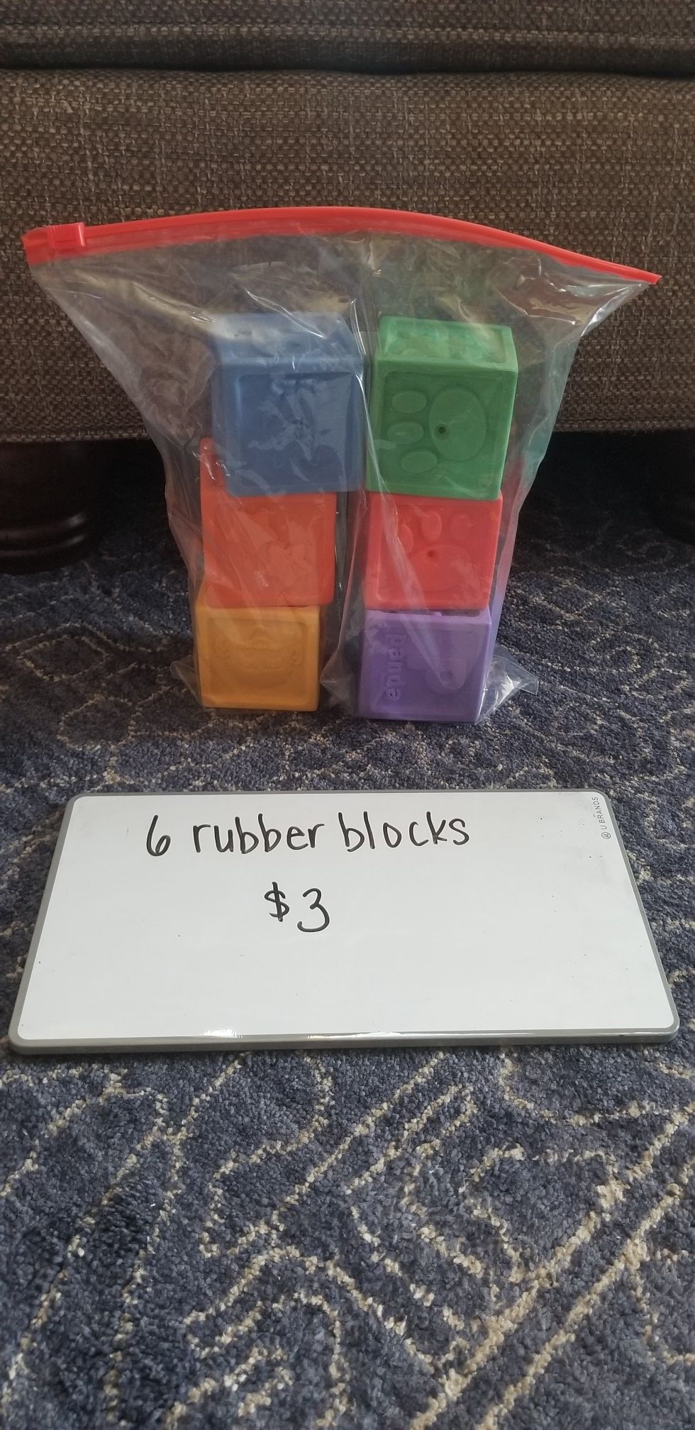 Rubber blocks