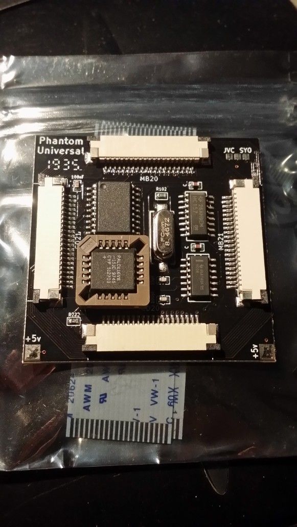 Sega Saturn Phantom Chip, Fram Mod, Region Free Bios