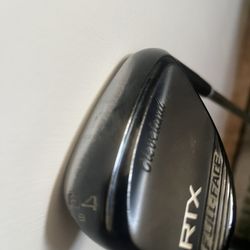 Cleveland RTX Full Face 64 Degree RH Wedge Zipcore Satin Black