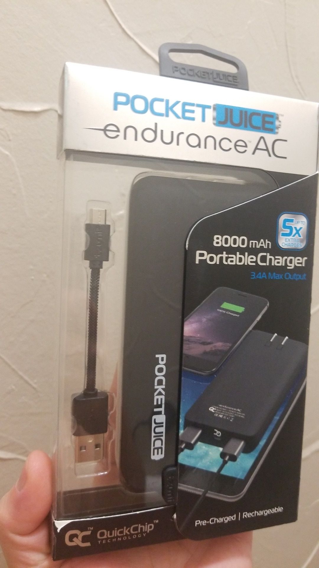 Pocket-Juice Portable Charger 8000mAh