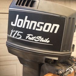Johnson Fast Strike Outboard Motor 175hp