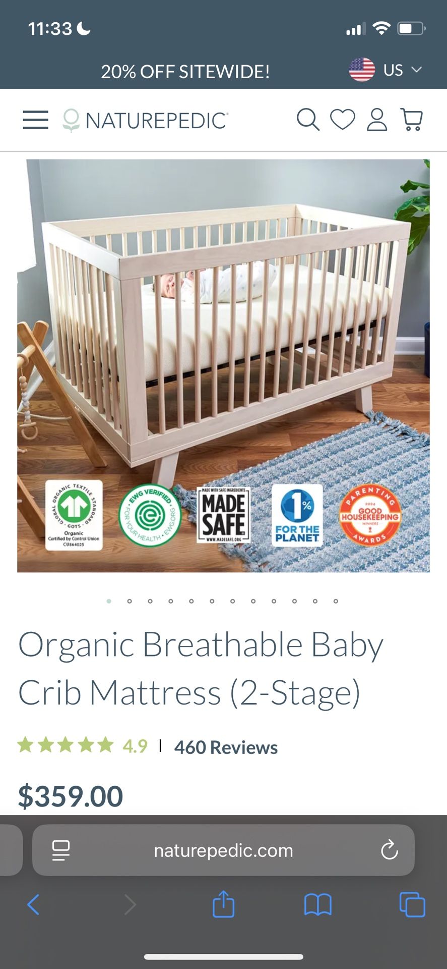 Brand New Mattress Baby