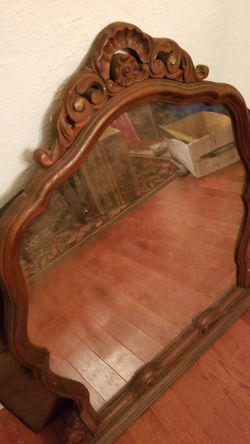 Vintage mirror. Age unknown.