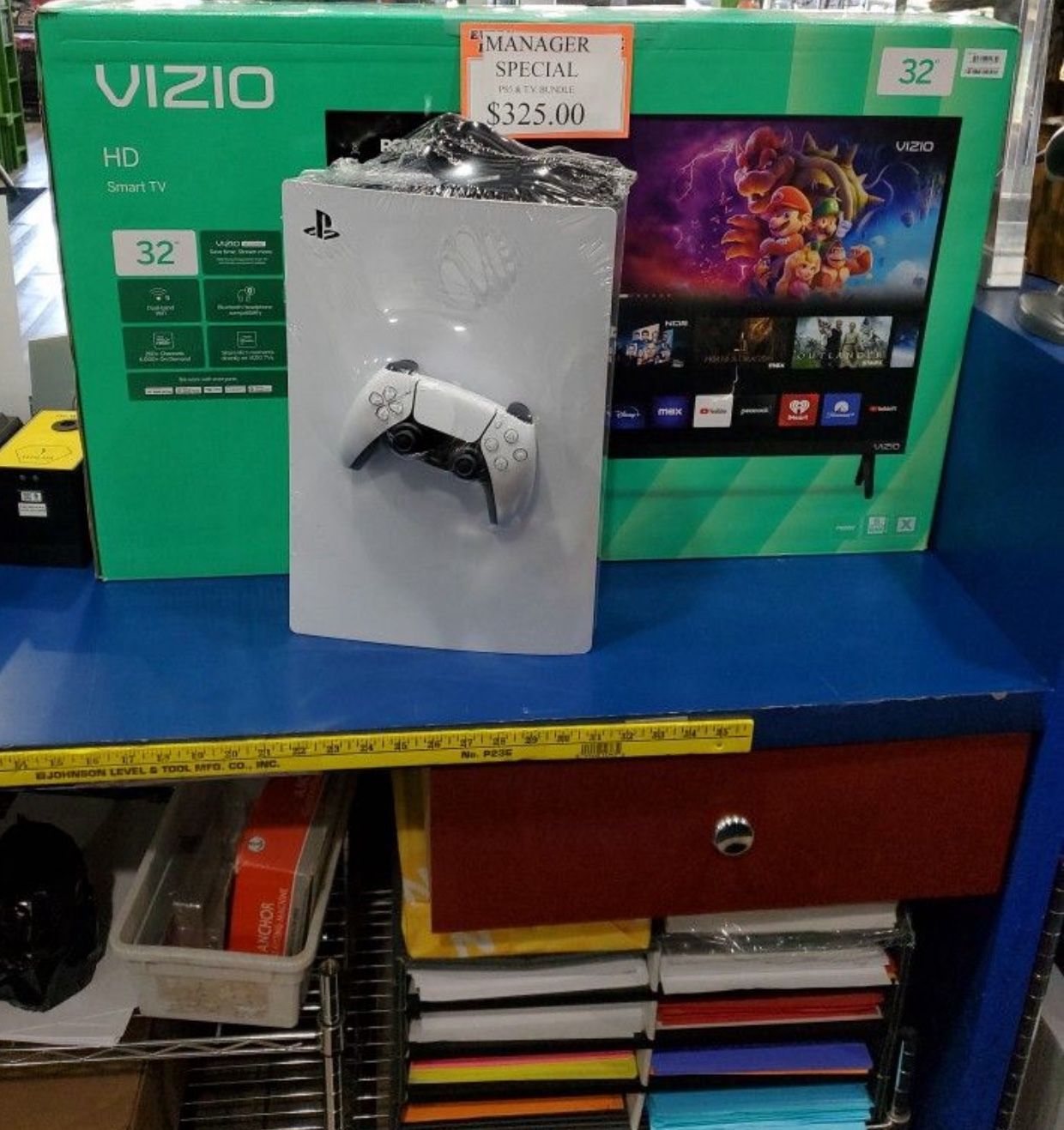 Ps5 & Vizio 32’ Tv