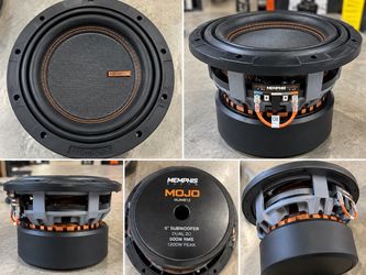 Memphis Audio MOJO 8” MJM812 Subwoofer –  900 Watt rms