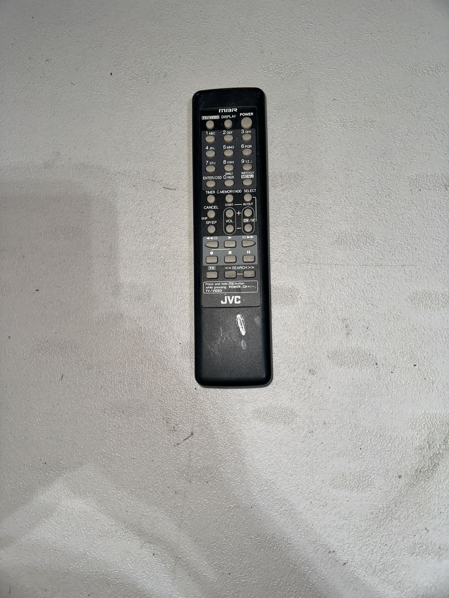 JVC Replacement Remote Control UR64EC1339