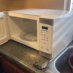 White Microwave