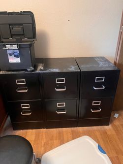 File cabinets