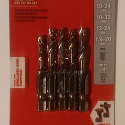 Milwaukee SHOCKWAVE Drill And Tap Set 
