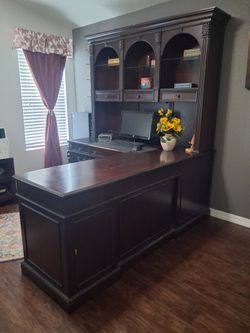 Large L-shaped desk