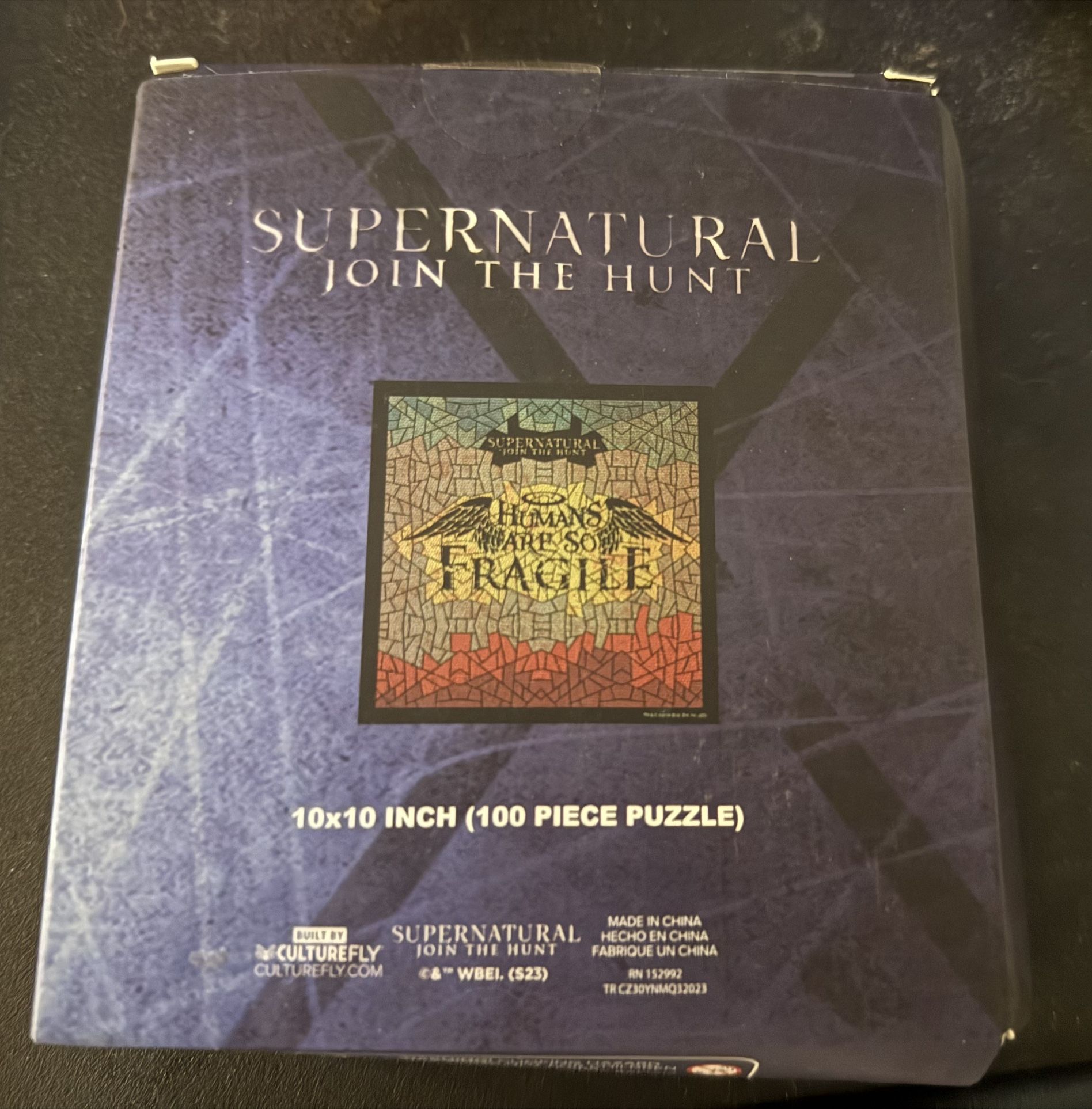Supernatural Join The Hunt Humans Are So Fragile Brand New Puzzle.