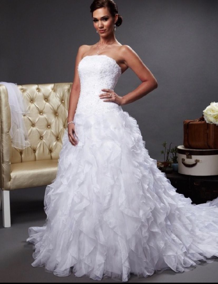 Monique Luo for David's Bridal Wedding Dress