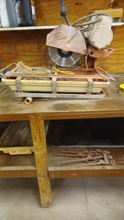 MK brand paver/stone/tile saw