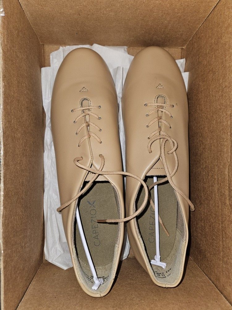 Capezio Beige Tap Shoes Mens 11med