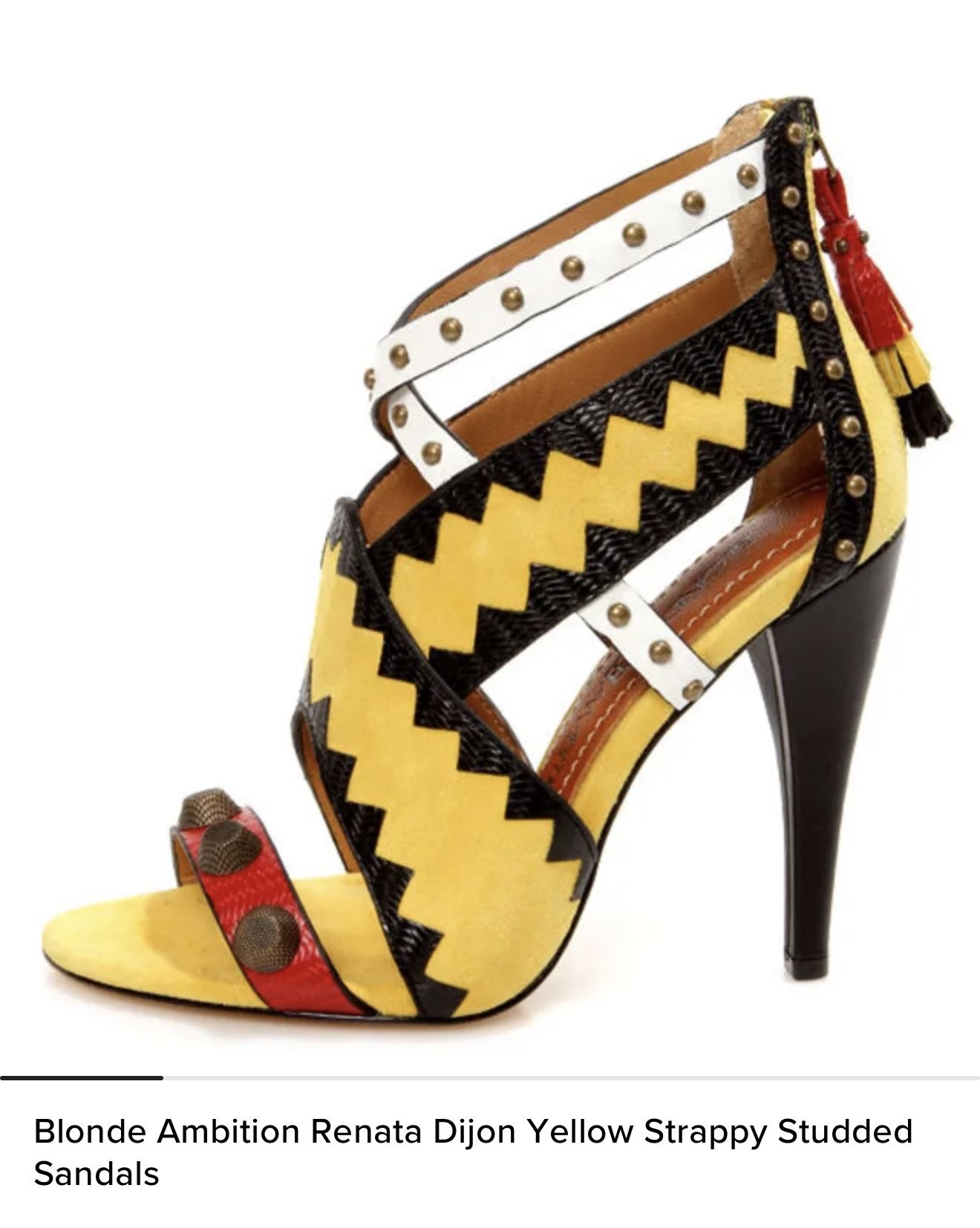 Blonde Ambition Renata Heels