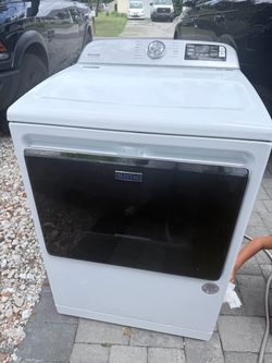 Maytag White Electric Washer And Dryer