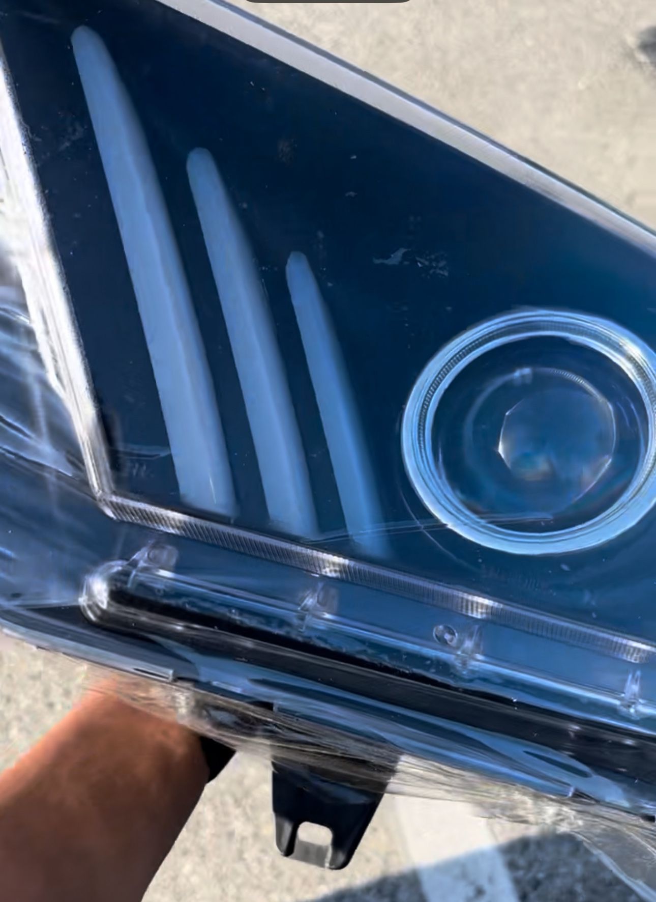 Junyan Mustand headlights 2010-2014