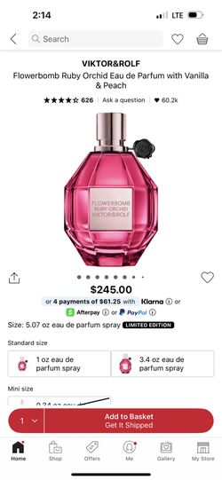 Flower bomb Ruby Orchid 5.7OZ