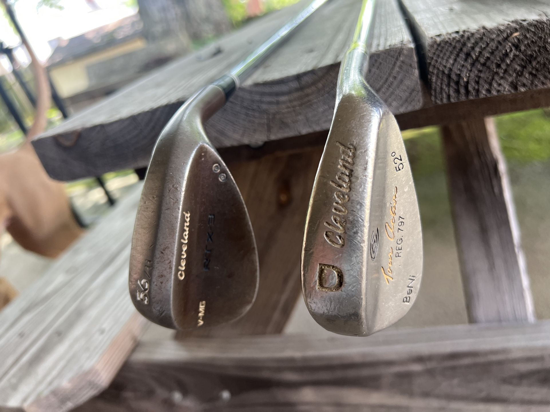 52,56 Degree Cleveland Wedges