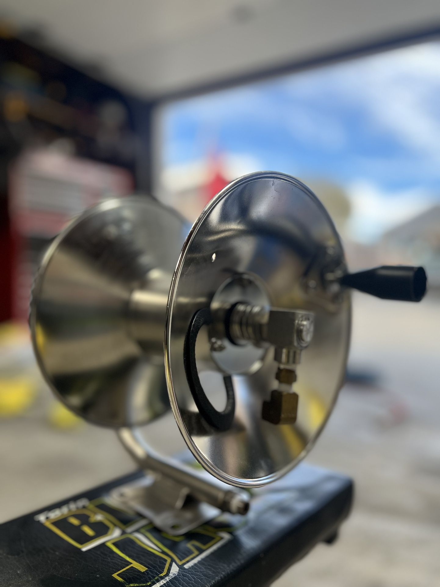 50’ MTM Stainless Steel Reel