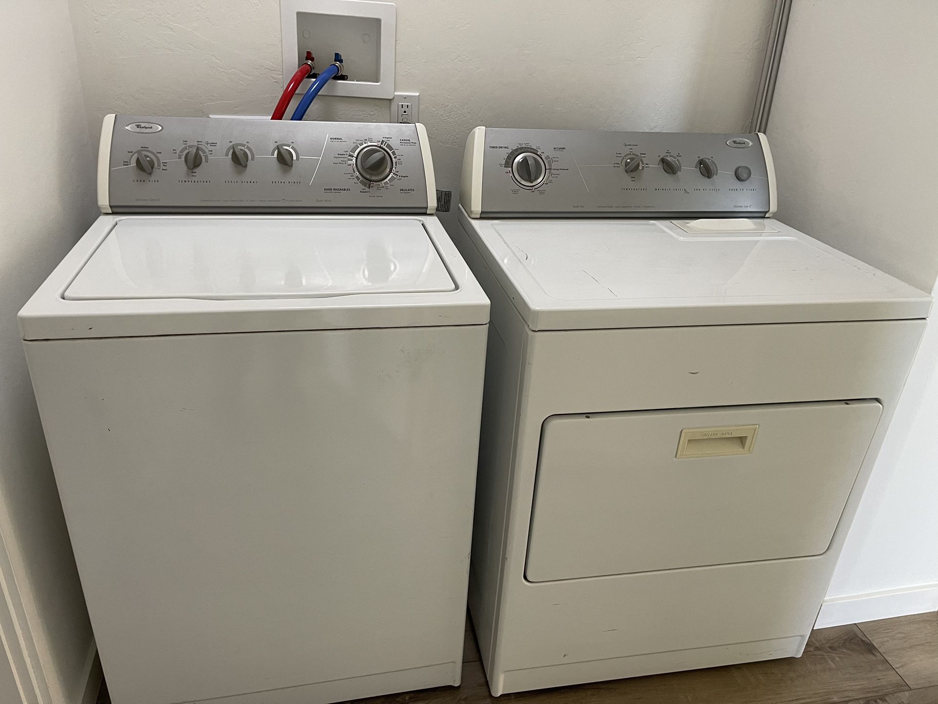 **Commercial-Grade Washer/Dryer Pair**