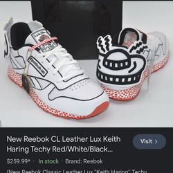 Keith Haring And Reebok Collaborating 