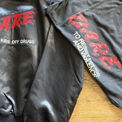 Original DARE Jacket From 80s Satin With 80s T Shirt