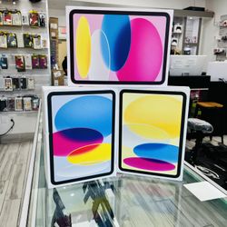 iPad | 10th Generation | 64Gb (Financing Available)