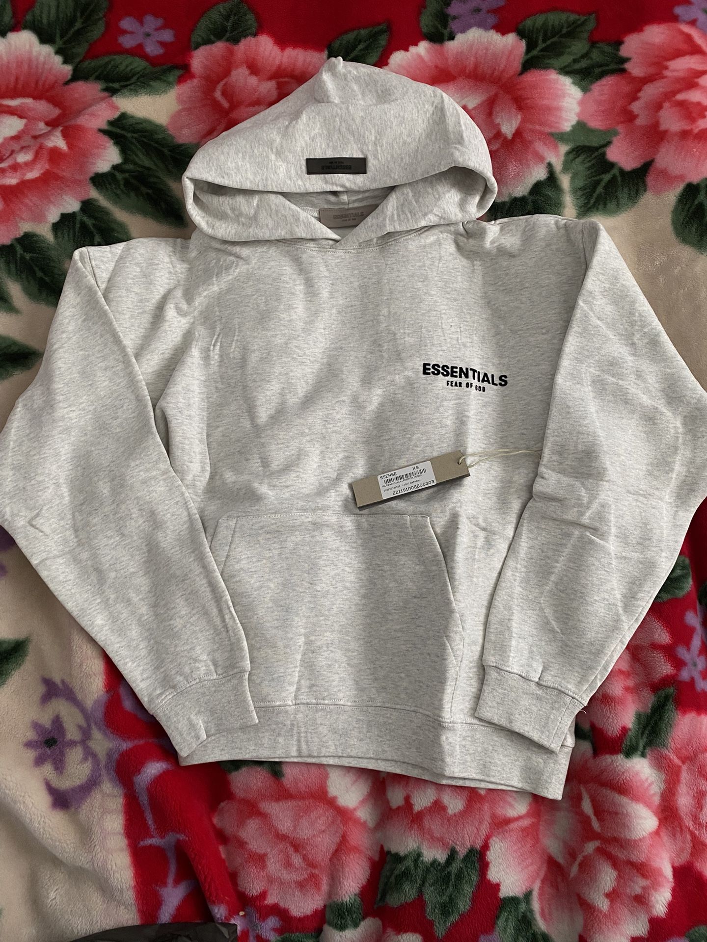 Light Oatmeal Essential Fear of God hoodie