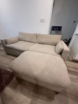 Down feather couch