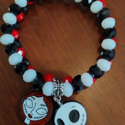 Jack and Sally Bracelets