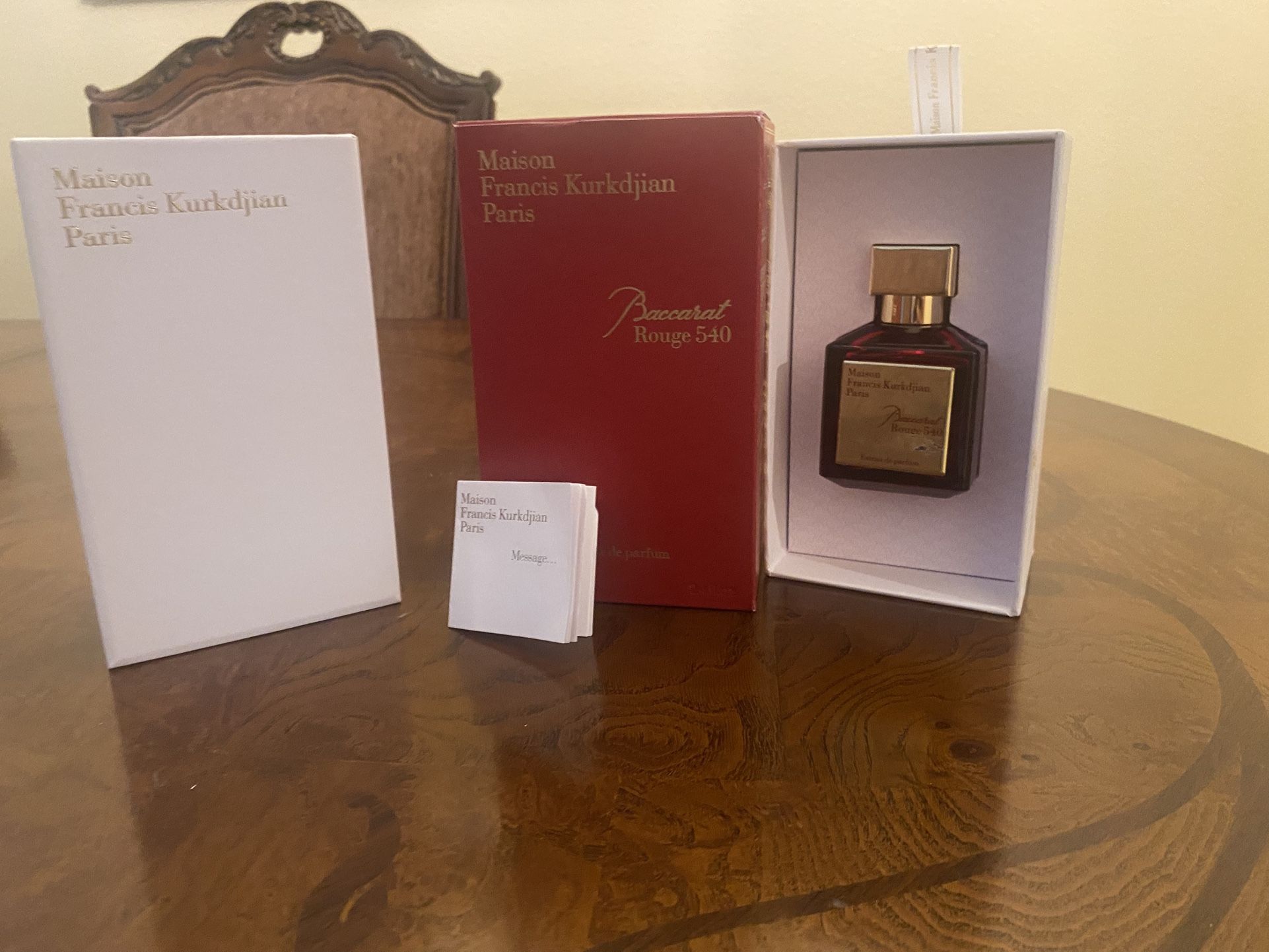 Maison Francis Kurkdjian Baccarat Rouge 540 Eau De Parfum 2.4 Oz