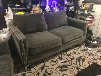Love seat and chair
