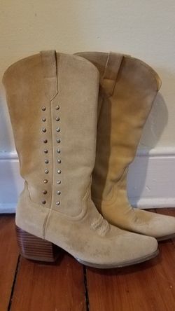 Suede Boots Size 9