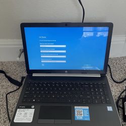 Laptop HP 15.6" HD Intel i3-8130U 3.4GHz 4GB DDR4 1TB HDD + 16GB. Win 10