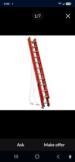 32 ft. FIBERGLASS EXTENSION LADDER